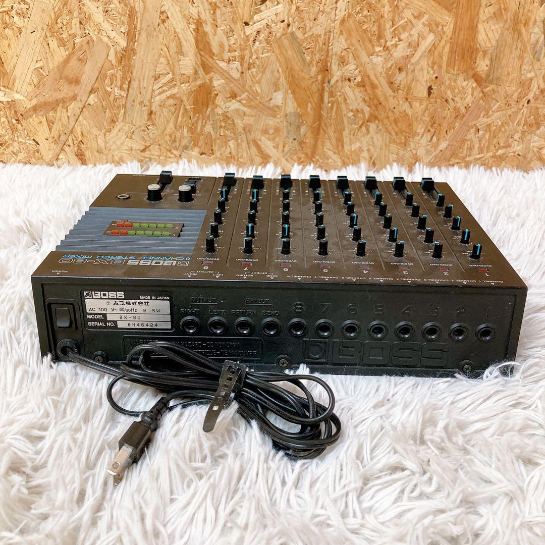 BOSS BX-80 8チャンネル　ステレオミキサー