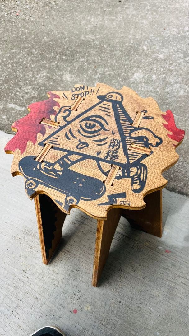 GRIND LODGE スツール　収納ケース付き グラインドロッヂ