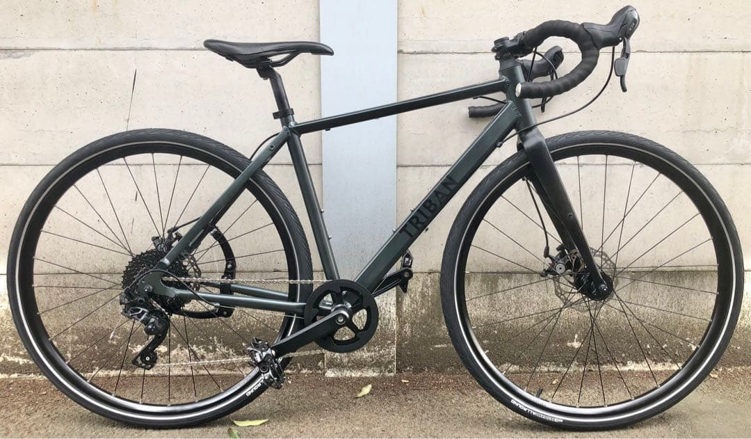 【新古品】デカトロン　トリバン RC120 10速　ロードバイク　CT480mm