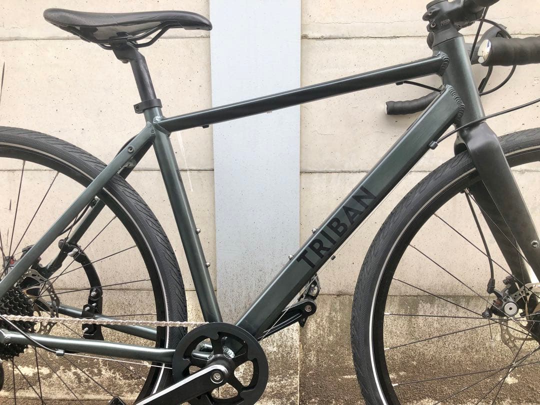 【新古品】デカトロン　トリバン RC120 10速　ロードバイク　CT480mm