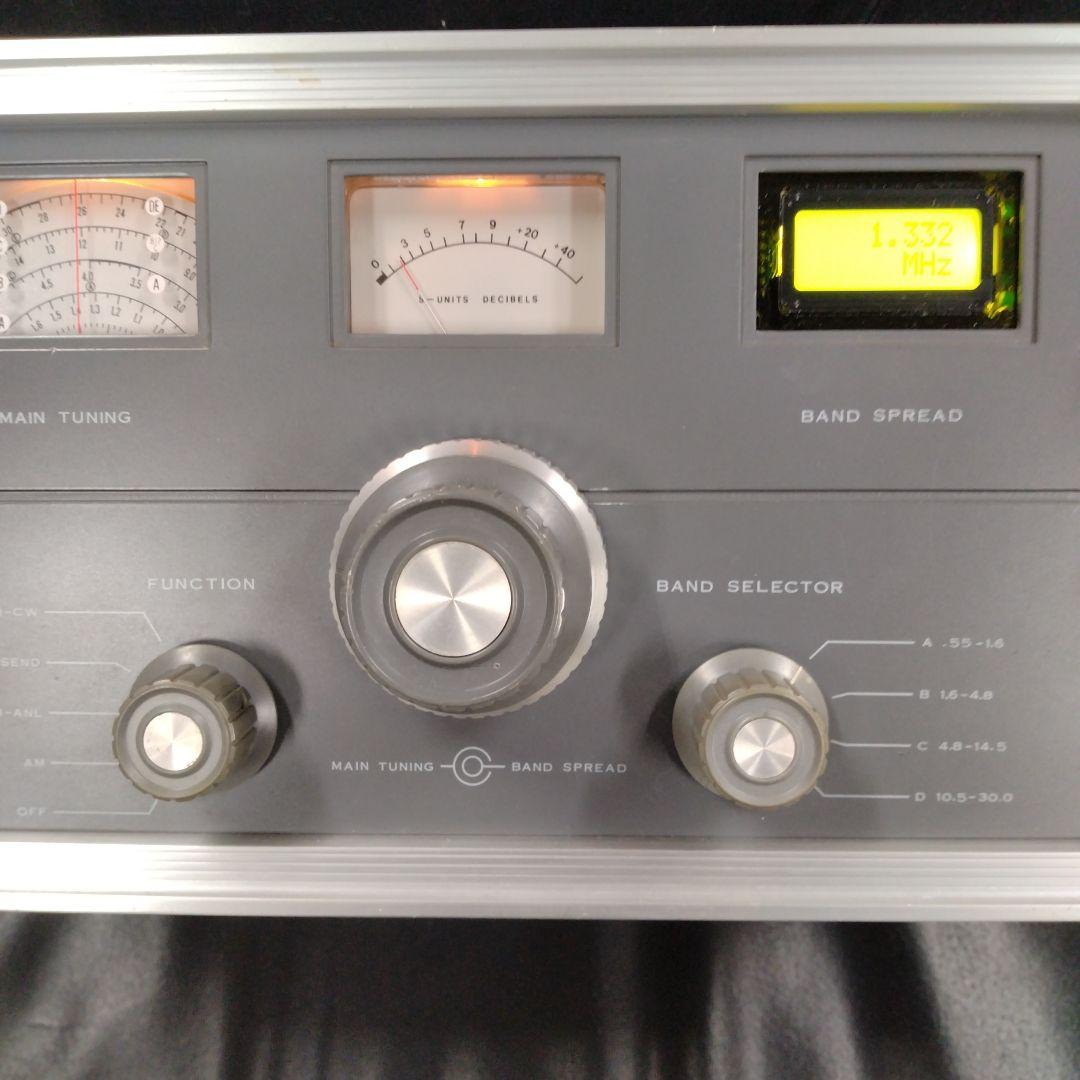 ジャンク　デジタルメーター付けました。トリオ 9R59D 昔のオールバンド受信機