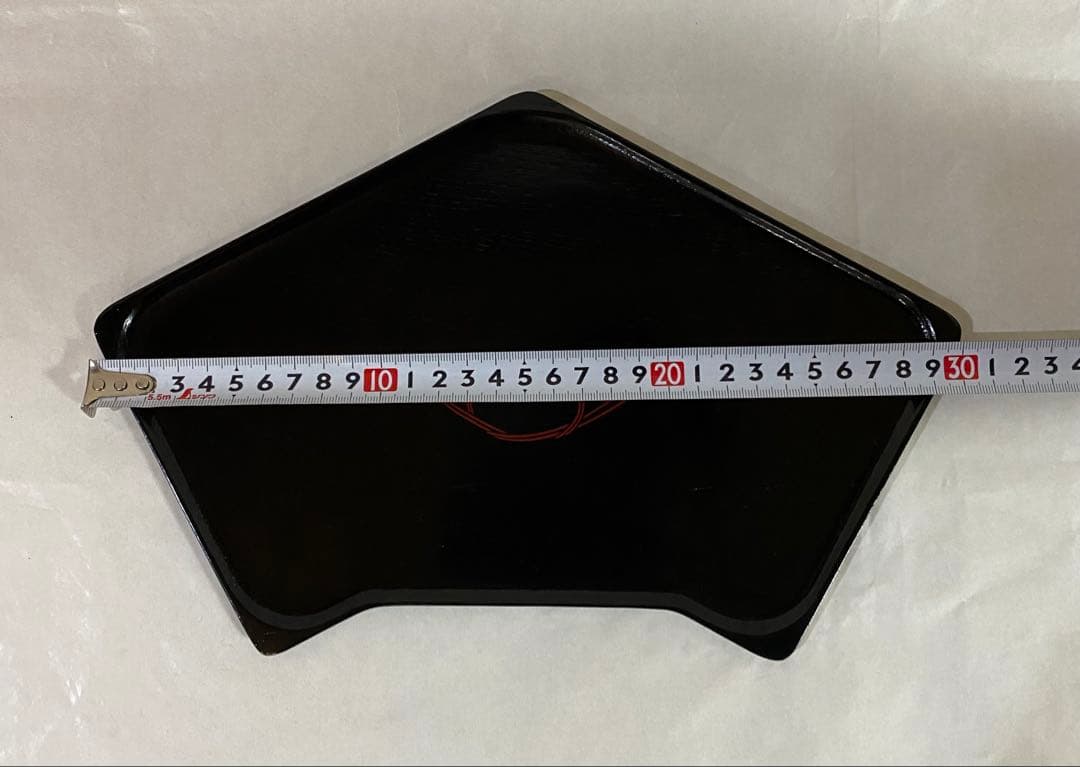 京塗り　木製に本漆　菓子器　銘々皿　洛雅