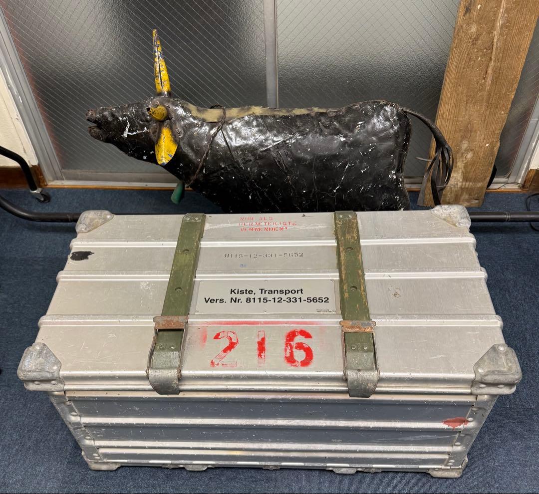 1965 ミリタリー ステンシル ツァーゲス アルミコンテナ zarges