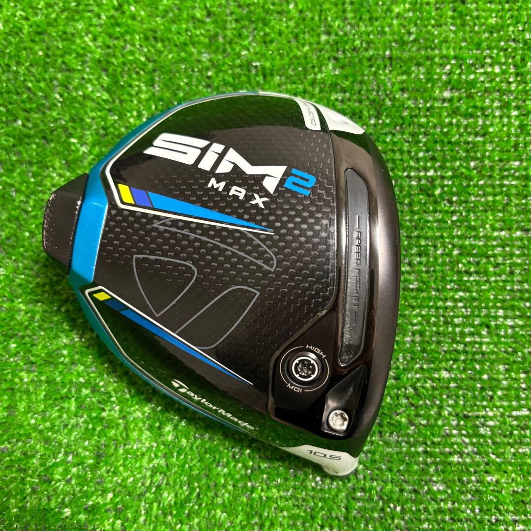 テーラーメイド SIM2 MAX 10.5° ヘッドのみ ヘッドカバー付き