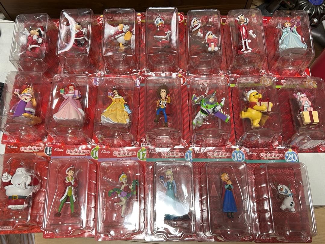 一番くじディズニオーナメントコンプリート20種類
