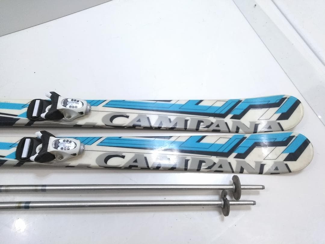 ジュニアスキー4点セット スワロー128cm ブーツ ハートDIVA 22cm◇