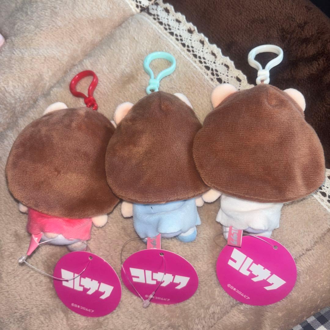 コレサワ　れ子　マスコットぬいぐるみキーホルダー