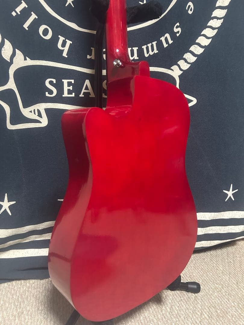 今月末迄‼️特価セール　未使用‼️カラフル　レアcolor コンパクトギター❣️