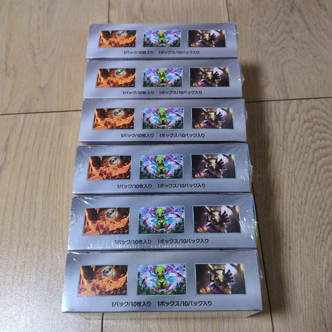 ポケモンカード　テラスタルフェスex 6BOX　新品未開封　シュリンク付き