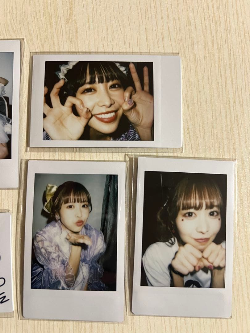 FRUITS ZIPPER 仲川瑠夏ソロチェキ6枚セット