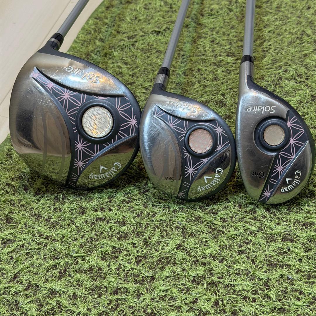 人気⭐️キャロウェイ❤️ソレイル良品レディースセット2018モデル