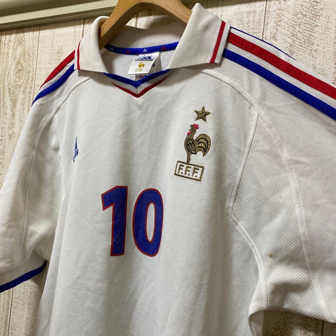 フランス代表 ジダン 2000年 ユーロ オフィシャル アディダス