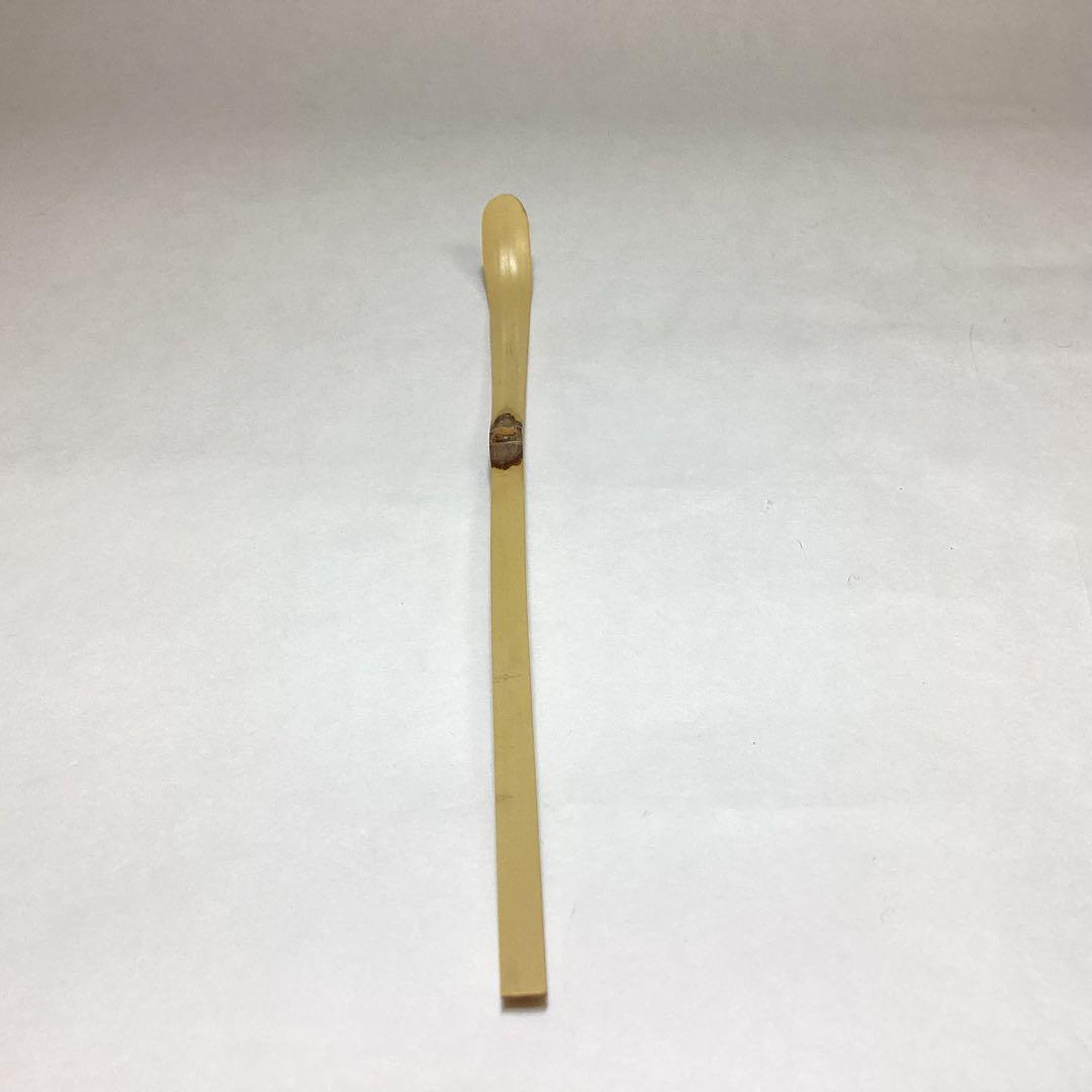 茶杓 初霜 寛道 木箱入 茶道具 古物品