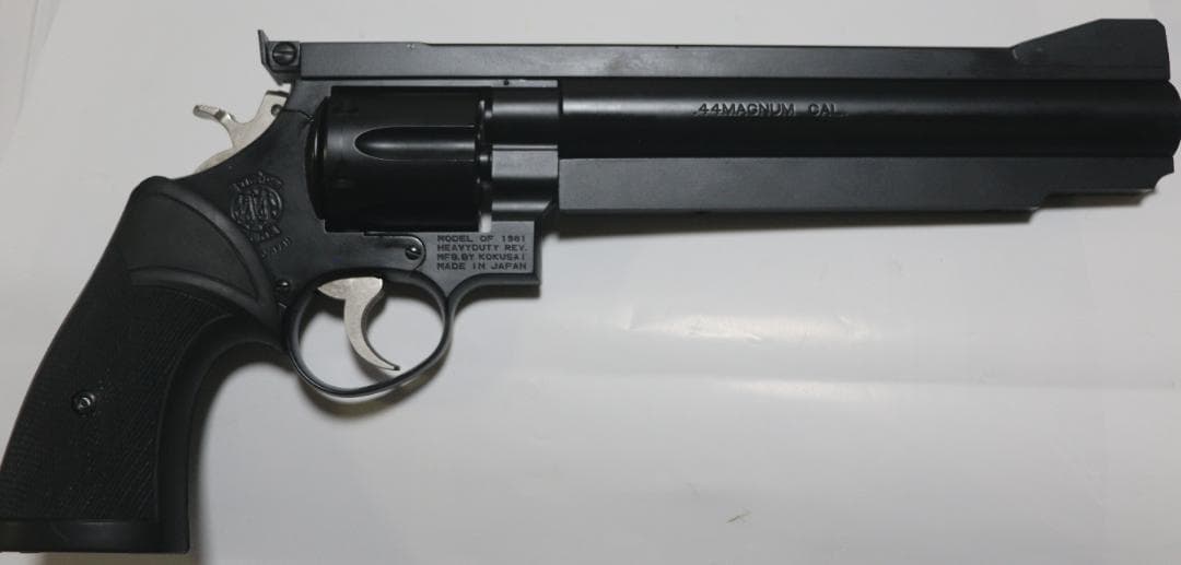 コクサイABS樹脂製モデルガン S＆W４４マグナム・サタン８.5 インチ　合法品
