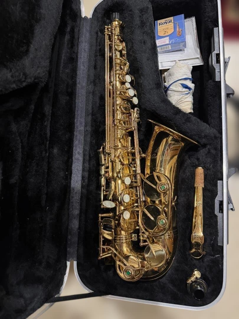 極美品　アンティグア アルトサックス　サクスフォン　ハードケース