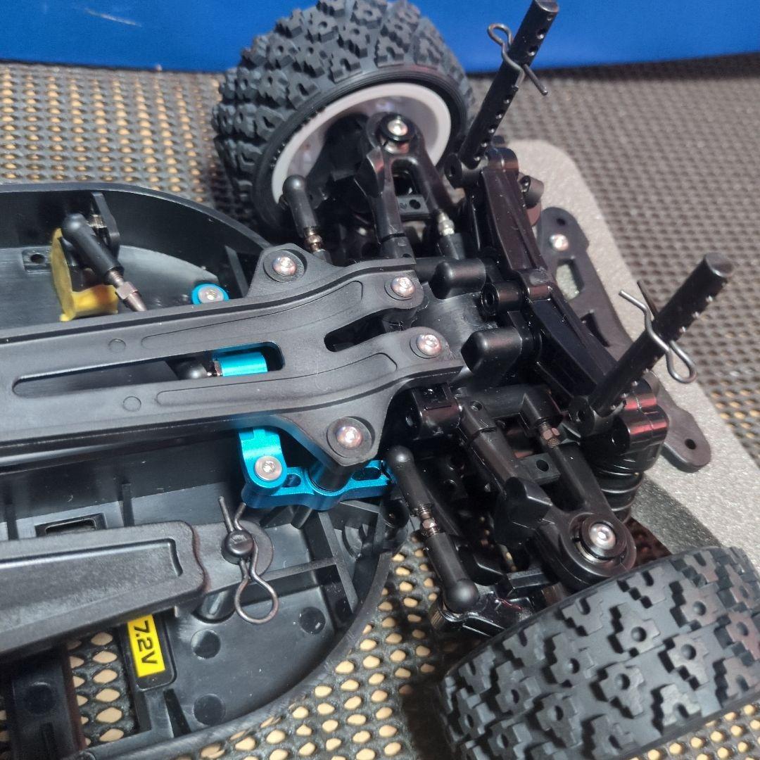 タミヤ　TT-01 シャーシ　メカ無　オプション多数