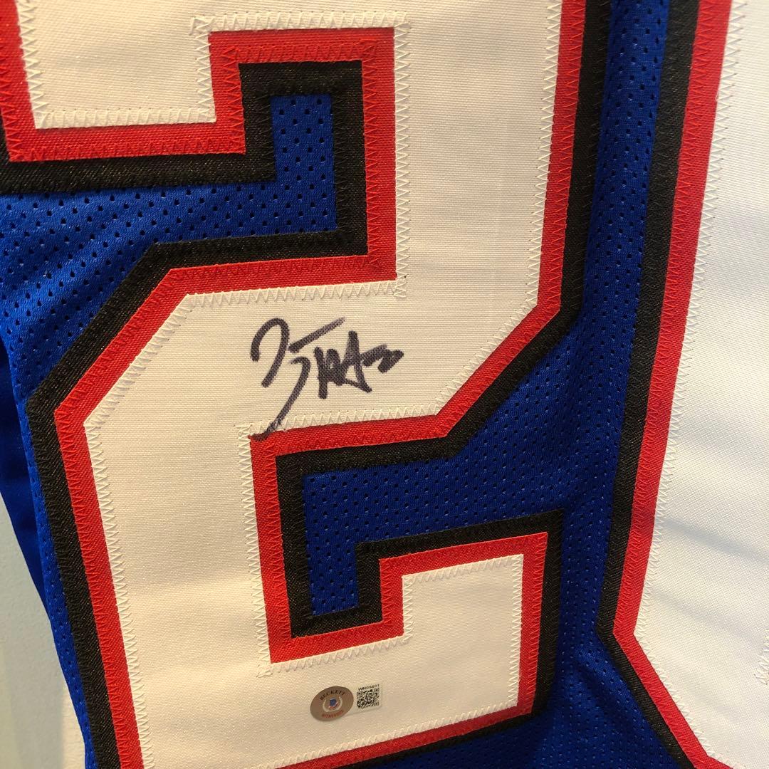 NFL ZACK MOSS直筆サイン入りジャージ