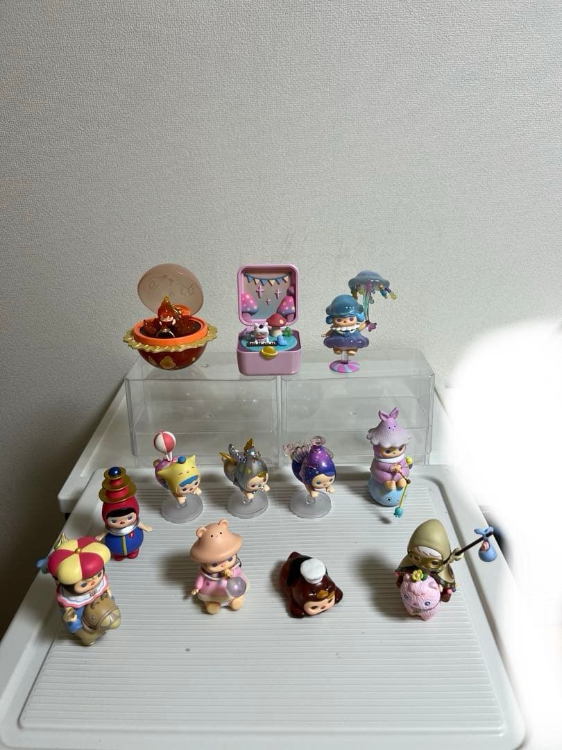 POPMART 、PUCKY、 フライングベイビーズ 、Jellyfish