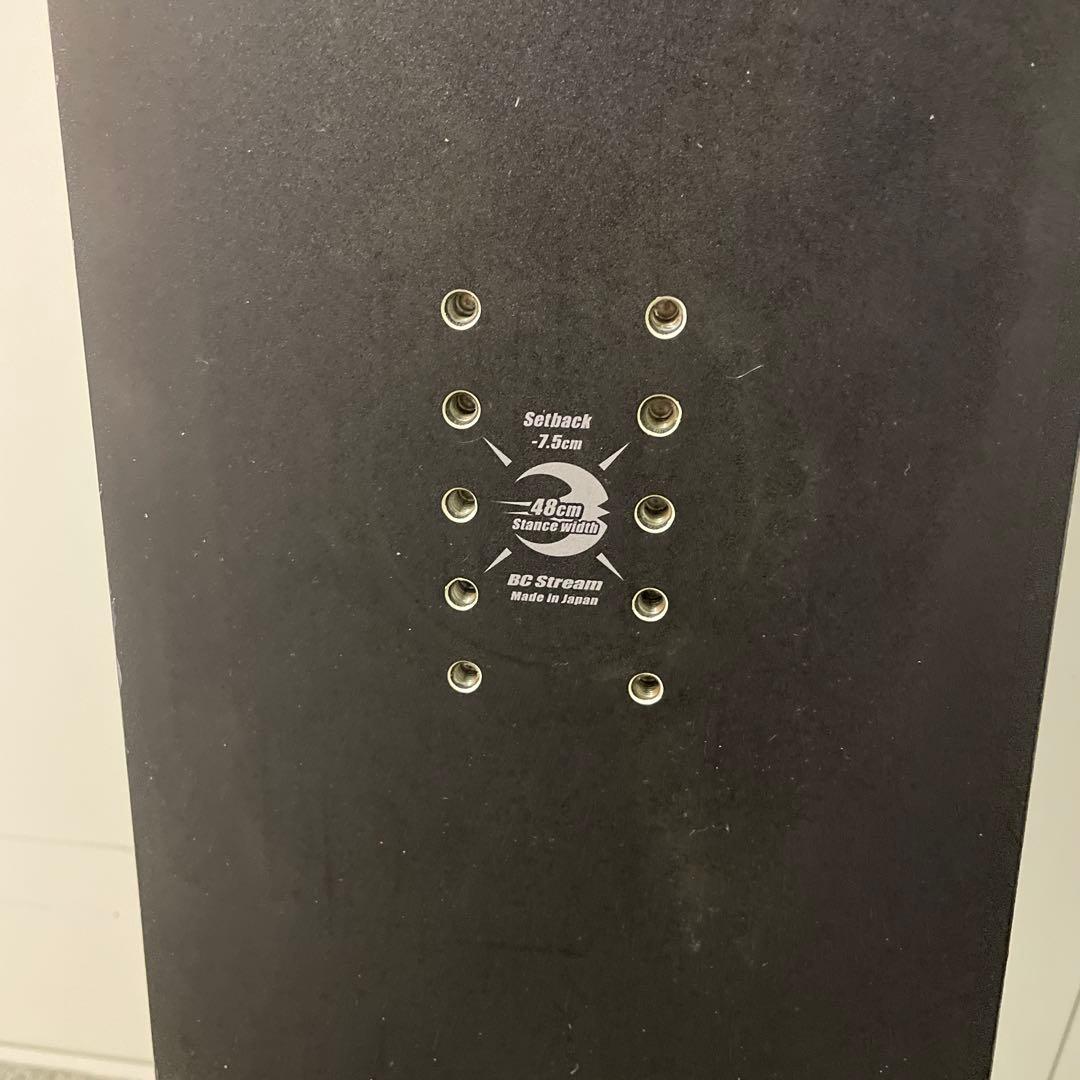 BC stream アルペンスノーボード　prime メタル　159