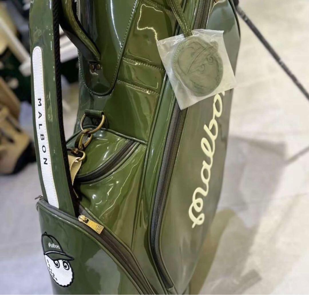 Malbon golf 新品 マルボン ゴルフ キャディバッグ スタンドバッグ