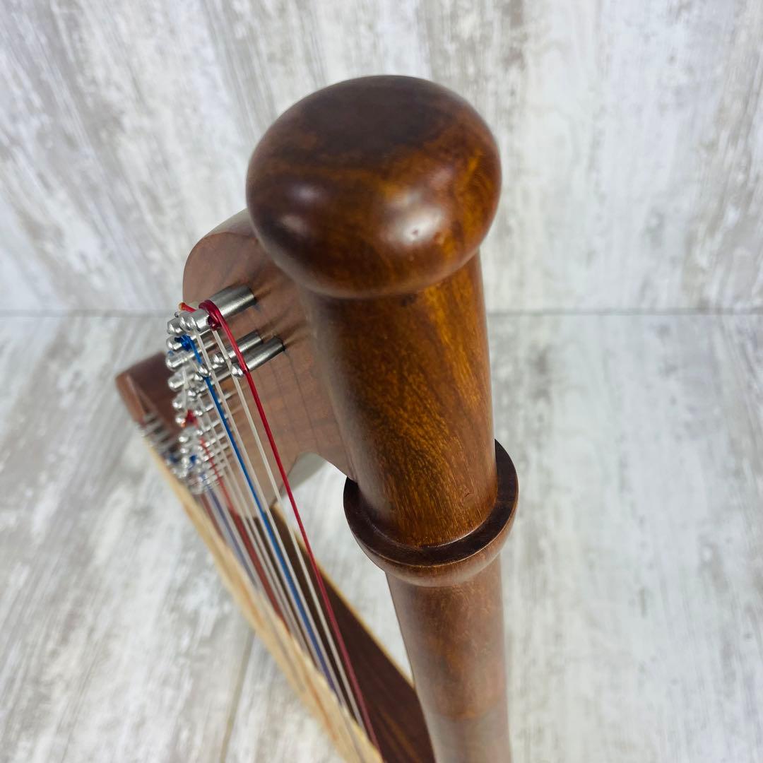 【美品】Mid-East Lute Harpリュートハープ　22弦　専用ケース付
