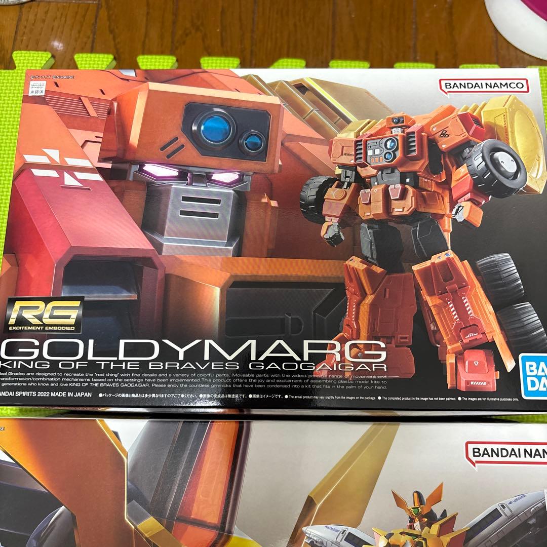 【未開封2点セット】RG ガオガイガー & ゴルディーマーグセット