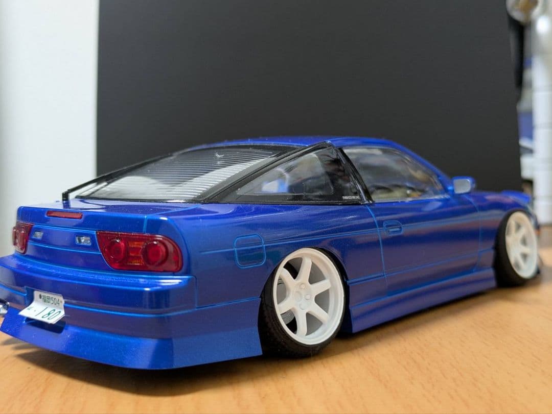 〚塗装完成品〛アオシマ1/24 RPS13 180SX URAS