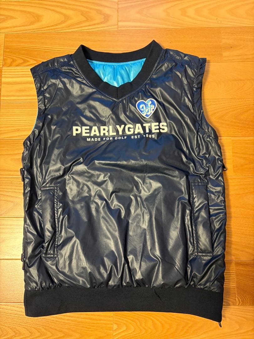 PEARLY GATES ネイビー ブルゾン　ジャケット リバーシブル