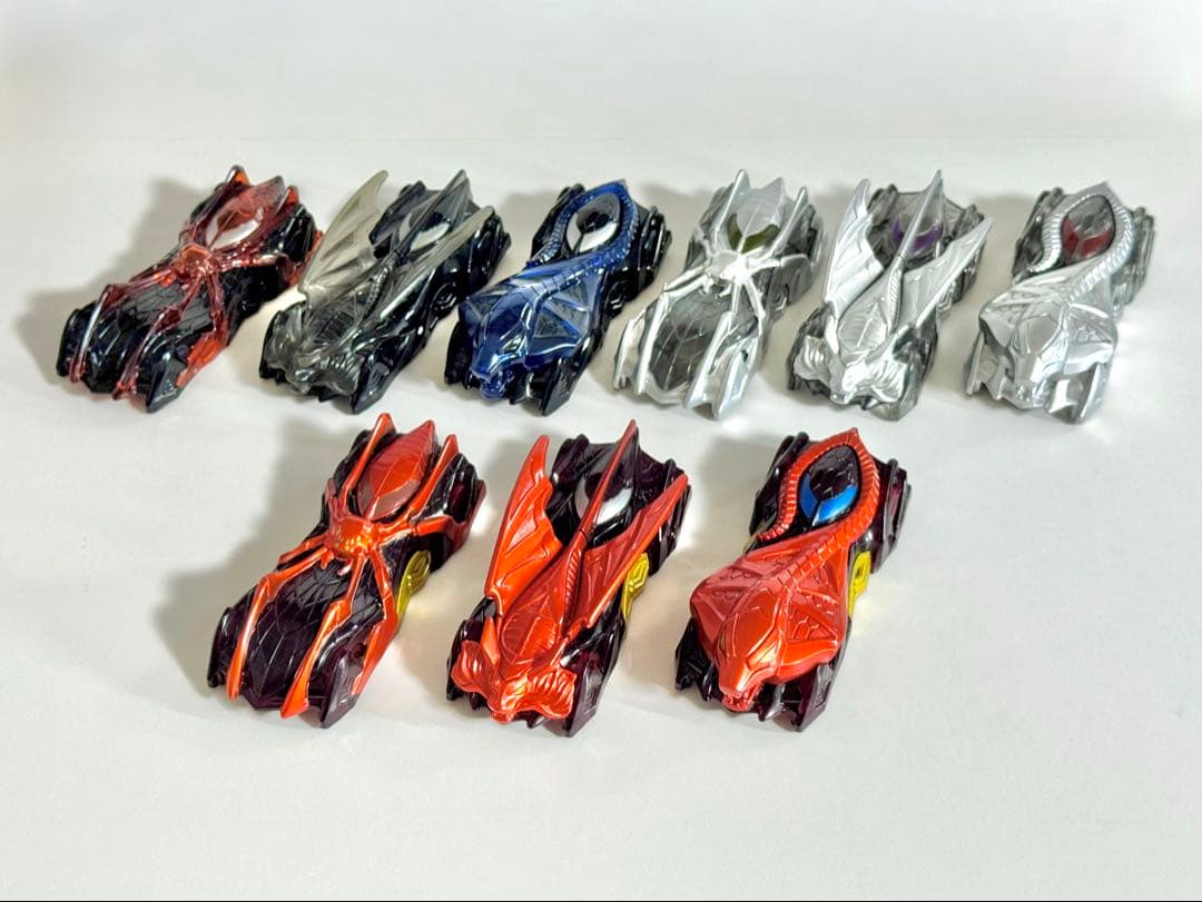 【未使用品】バイラルコア　クリアレアver. 9種セット　仮面ライダードライブ