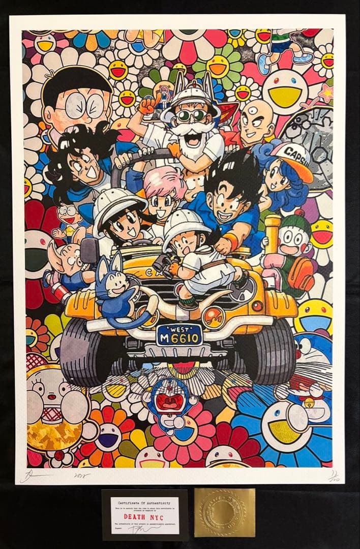 世界限定100枚 DEATH NYC アート ポスター db01