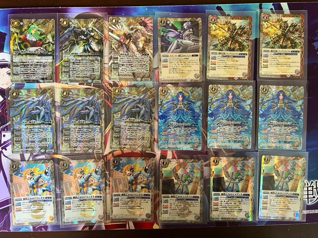 バトスピ　機人　アテナ　シークレット（18枚）　バトルスピリッツ