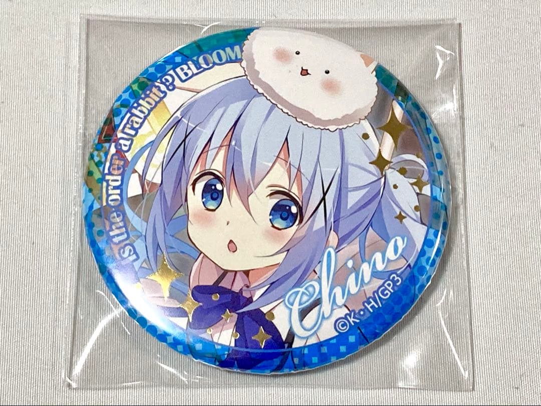 [希少]ご注文はうさぎですか？BLOOM ブラインド缶バッジ