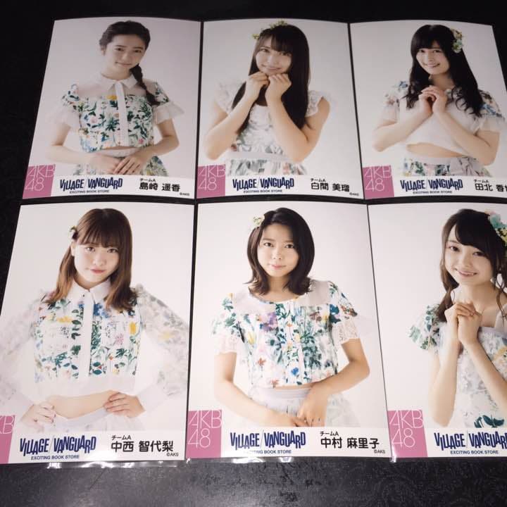 AKB48 ヴィレッジヴァンガード 生写真 チームA メンバー ヴィレヴァン