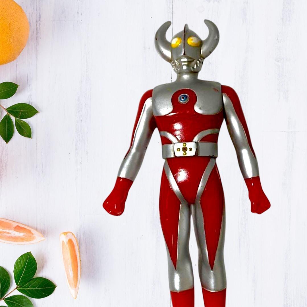 【希少・廃盤】当時物ウルトラマンソフビ11体セットバンダイ昭和レトロBANDAI