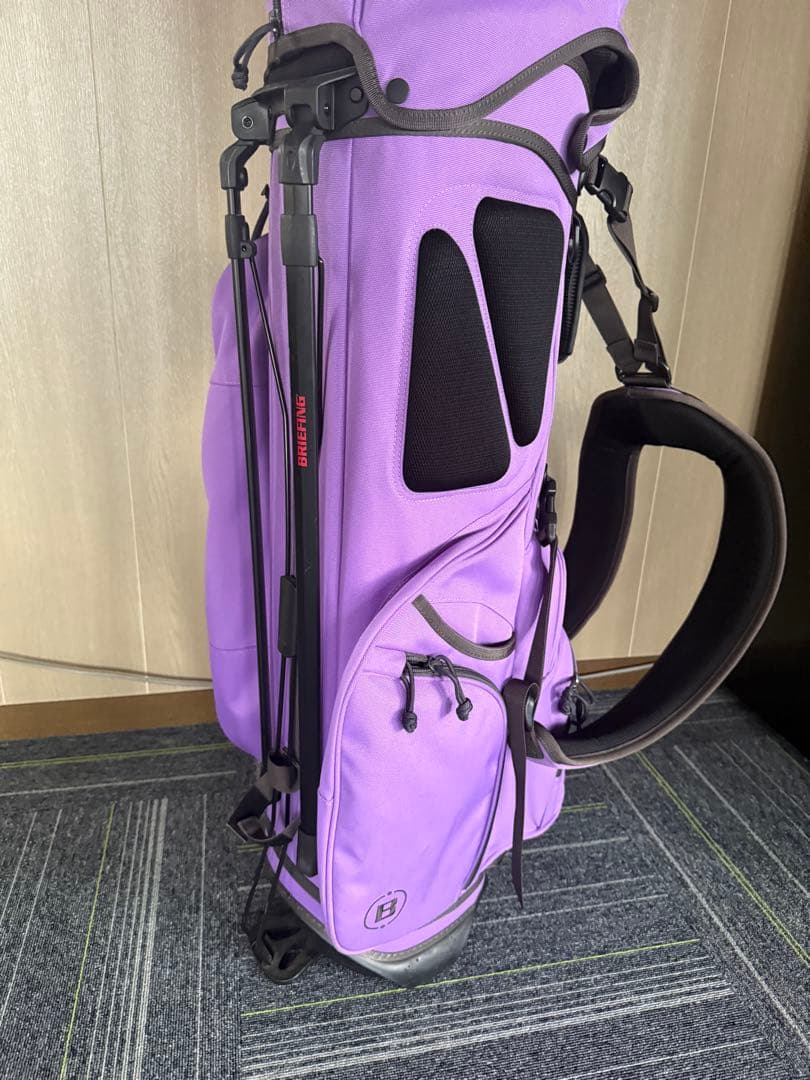 BRIEFING スタンドバッグ パープル