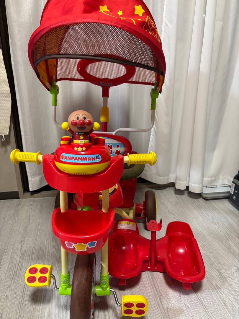 アンパンマン 三輪車 アンパンマンデラックス2