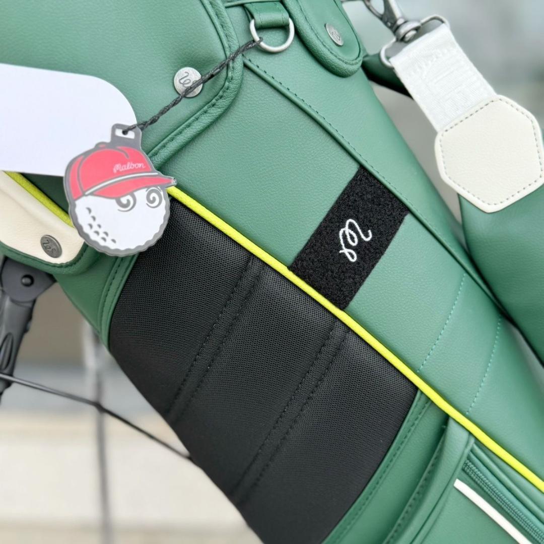 マルボンゴルフ キャディバッグ Malbon Golf　スタンドバッグ 緑色