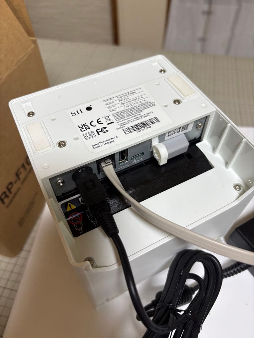 エアレジ　ドロア　レシートプリンターRP-F10 Bluetooth 中古