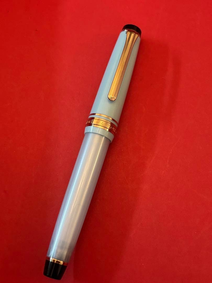 セーラー万年筆SHIKIORI―四季織― 雪月空葉 万年筆 春空(EF)