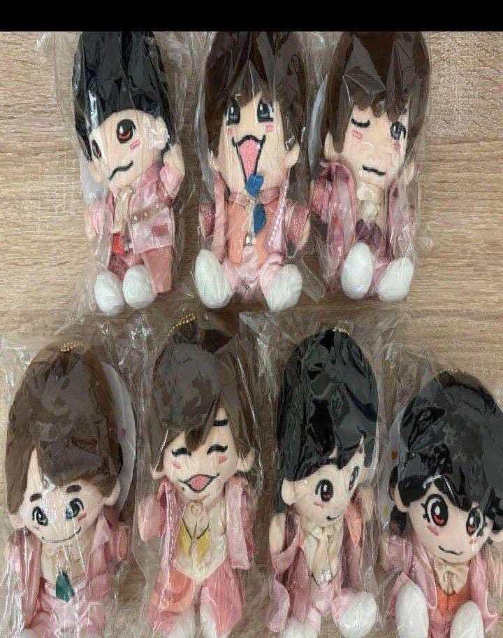アイドルキャラクター ぬいぐるみ 7体セット×2