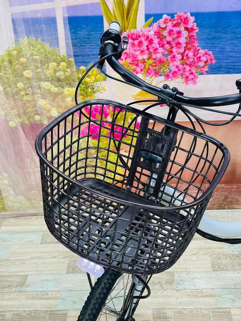 半年保証 ブリヂストン最上級モデル BIKKE2 ブルーグレー⭐️ 子Y2093