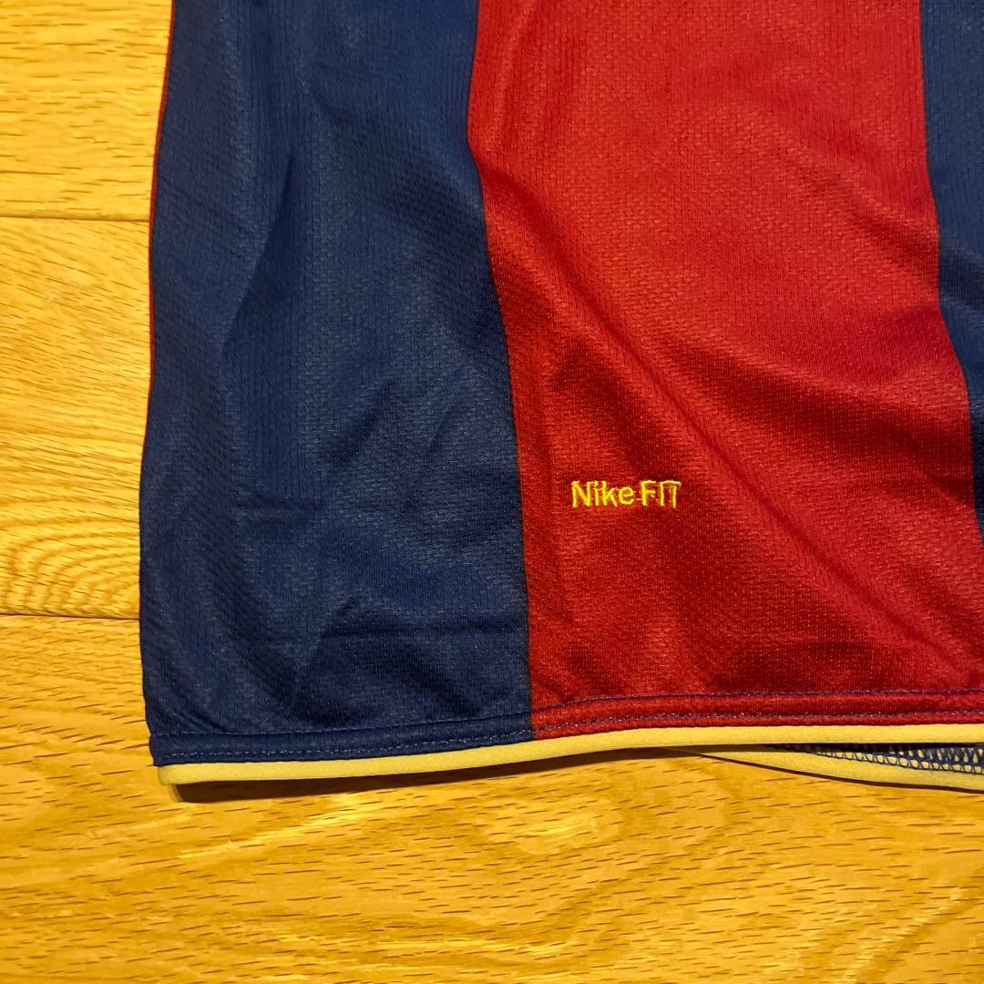 新品 未使用 ゲームシャツ RONALDINHO ロナウジーニョ バルセロナ