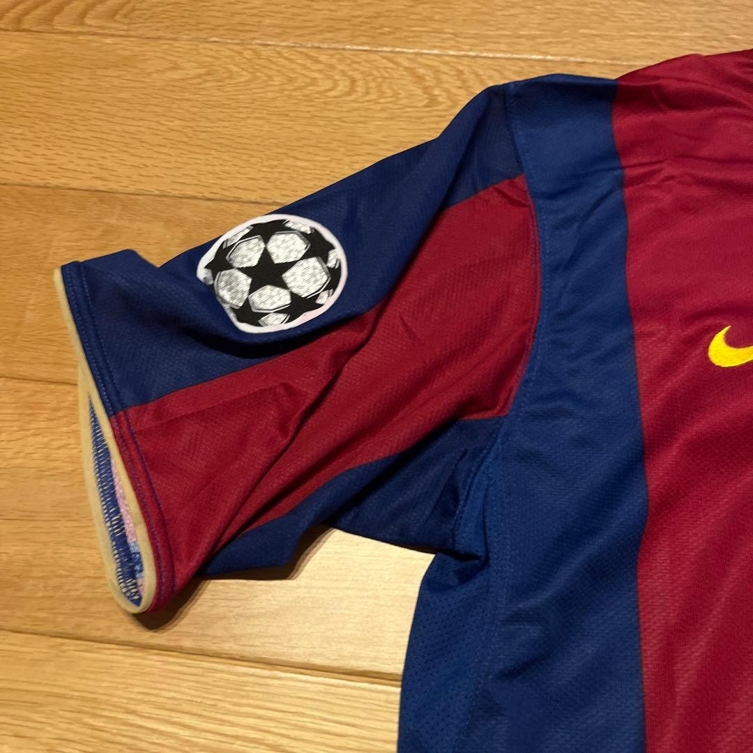 新品 未使用 ゲームシャツ RONALDINHO ロナウジーニョ バルセロナ