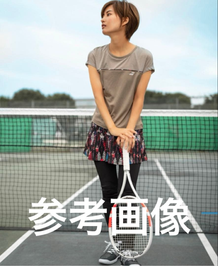 Babolatテニススコート+Tシャツ2枚3点セット2024SS