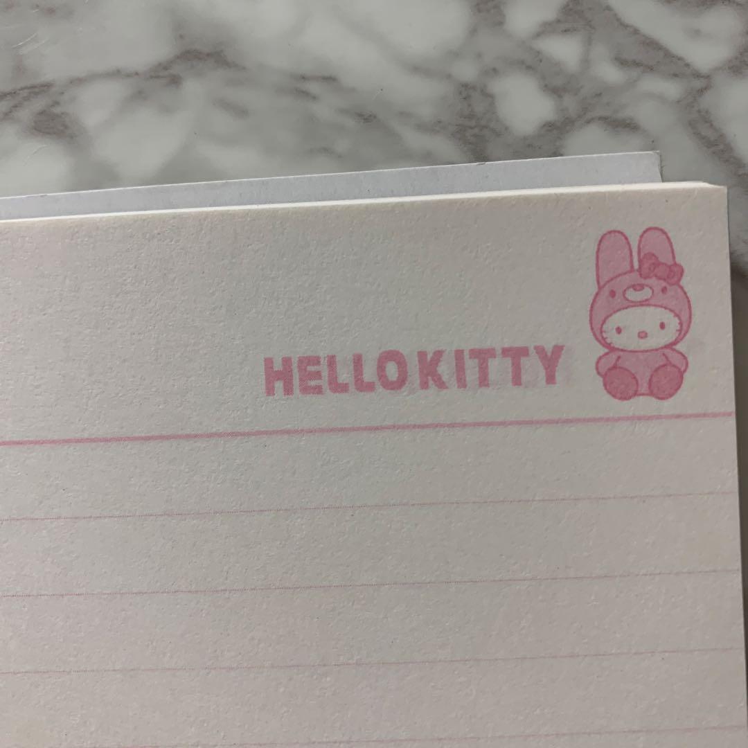 Sanrio ハローキティ 平成レトロ1999年　スパイラルノート B5 うさぎ
