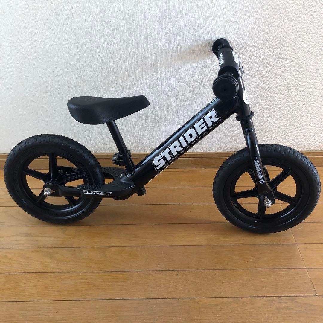 ストライダー スポーツ ブラック 12インチ【付属品あり】