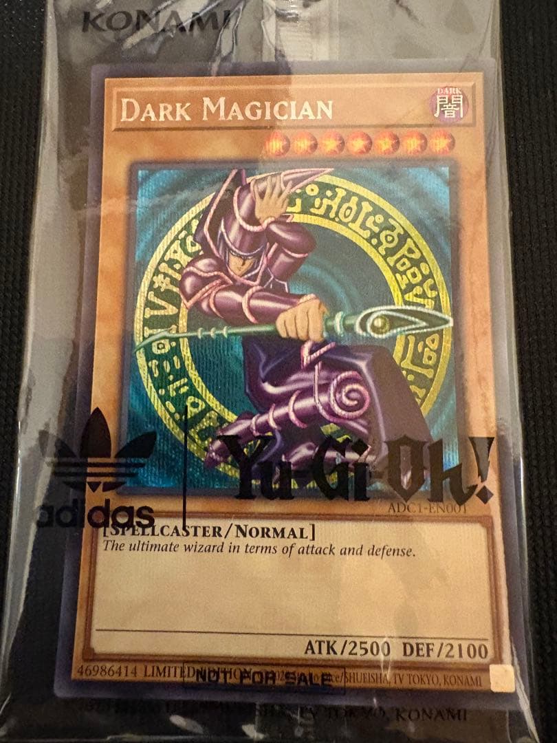 遊戯王 ブラックマジシャン adidas DARK MAGICIAN アディダス