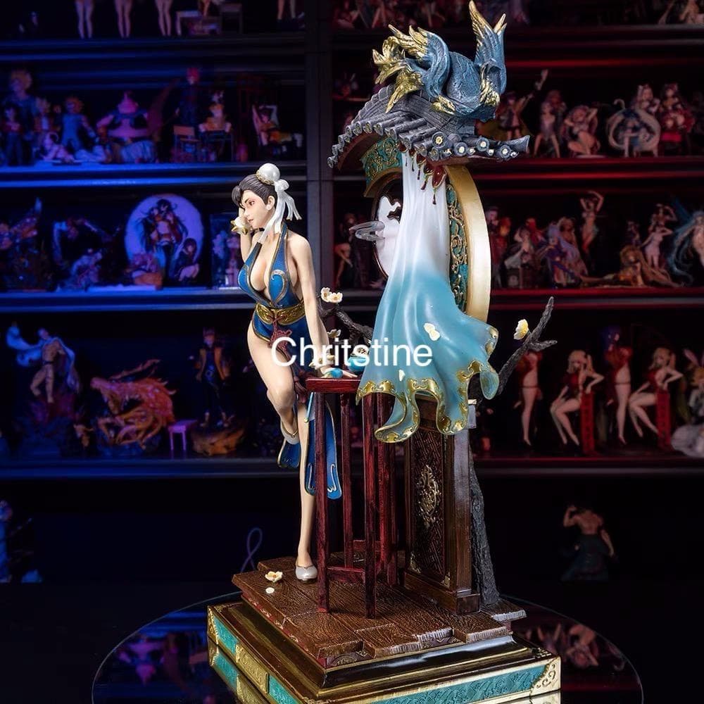 ストリートファイター 春麗海外限定1/4 生足 フィギュア 海外モデル