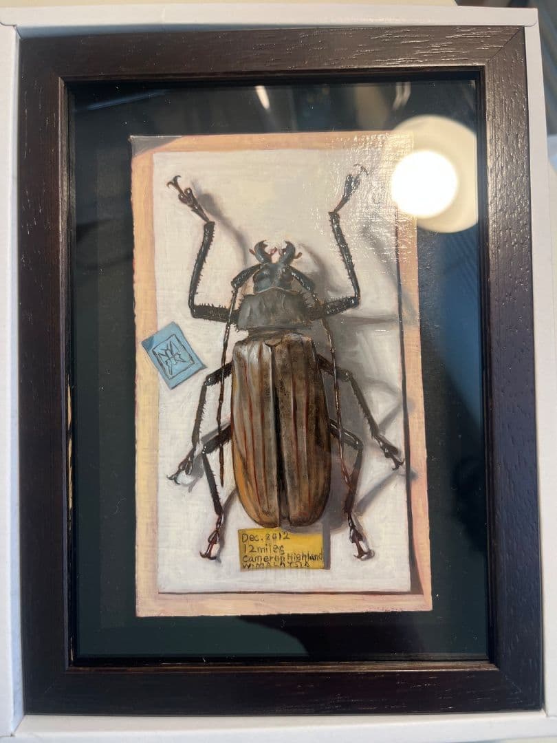 【真作】カミキリムシ 福田宏樹（新作) Art Renewal Center