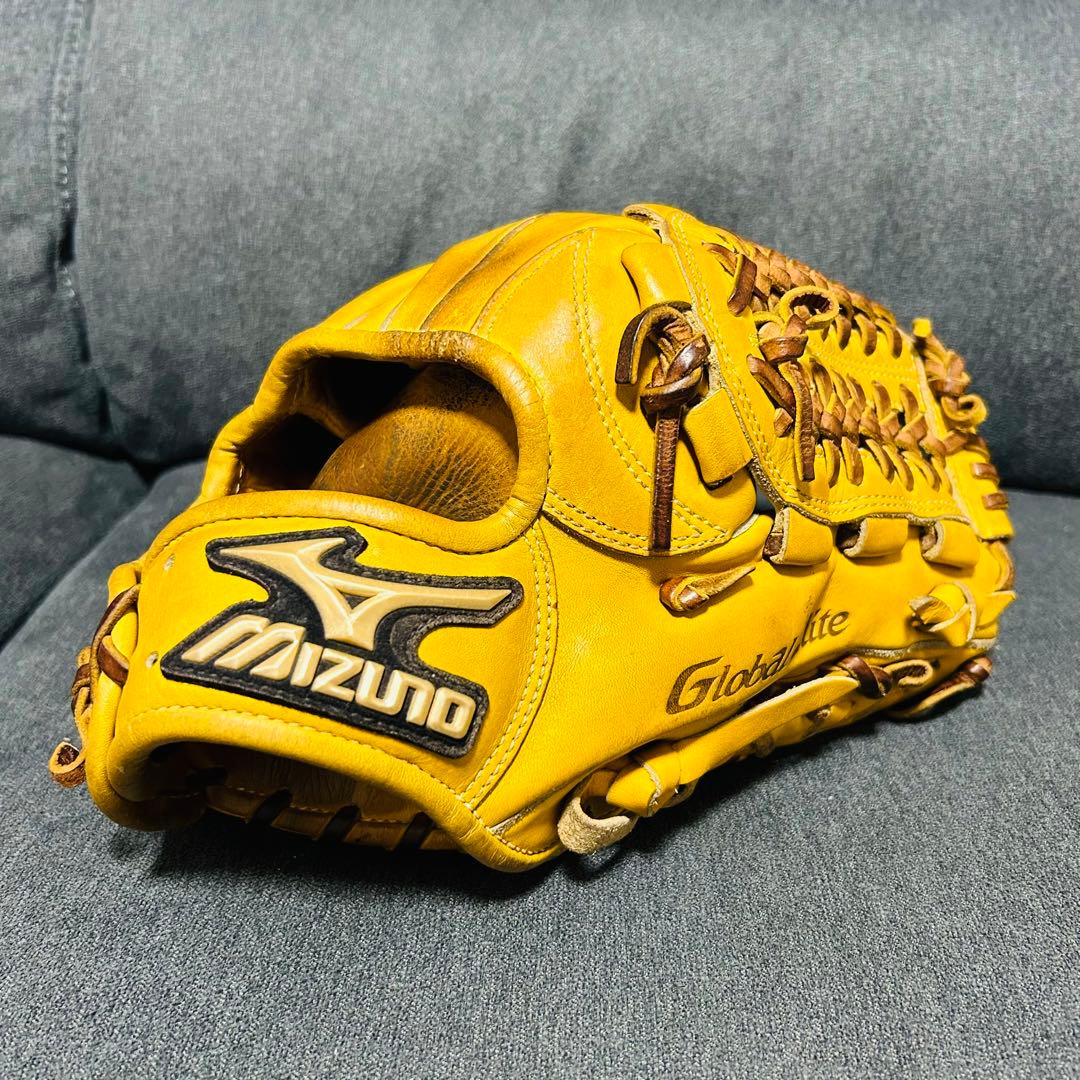 ミズノ グローバルエリート 一般軟式内野用グローブ　Lv 超人気